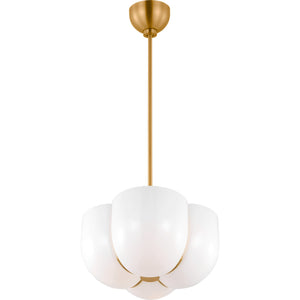 Cheverny Large Pendant Burnished Brass - Visual Comfort Ceiling Lights