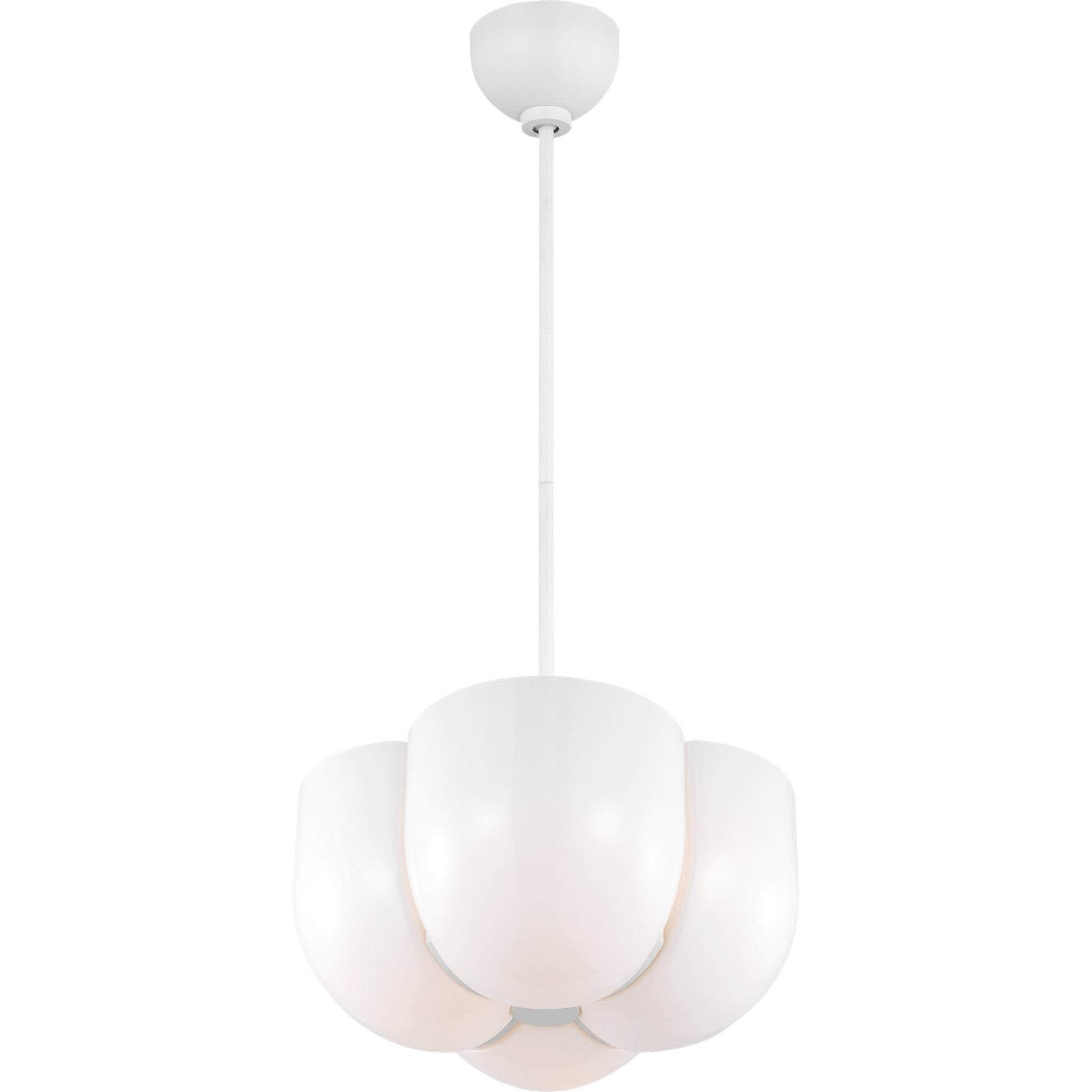 Cheverny Large Pendant Burnished Brass - Visual Comfort Ceiling Lights