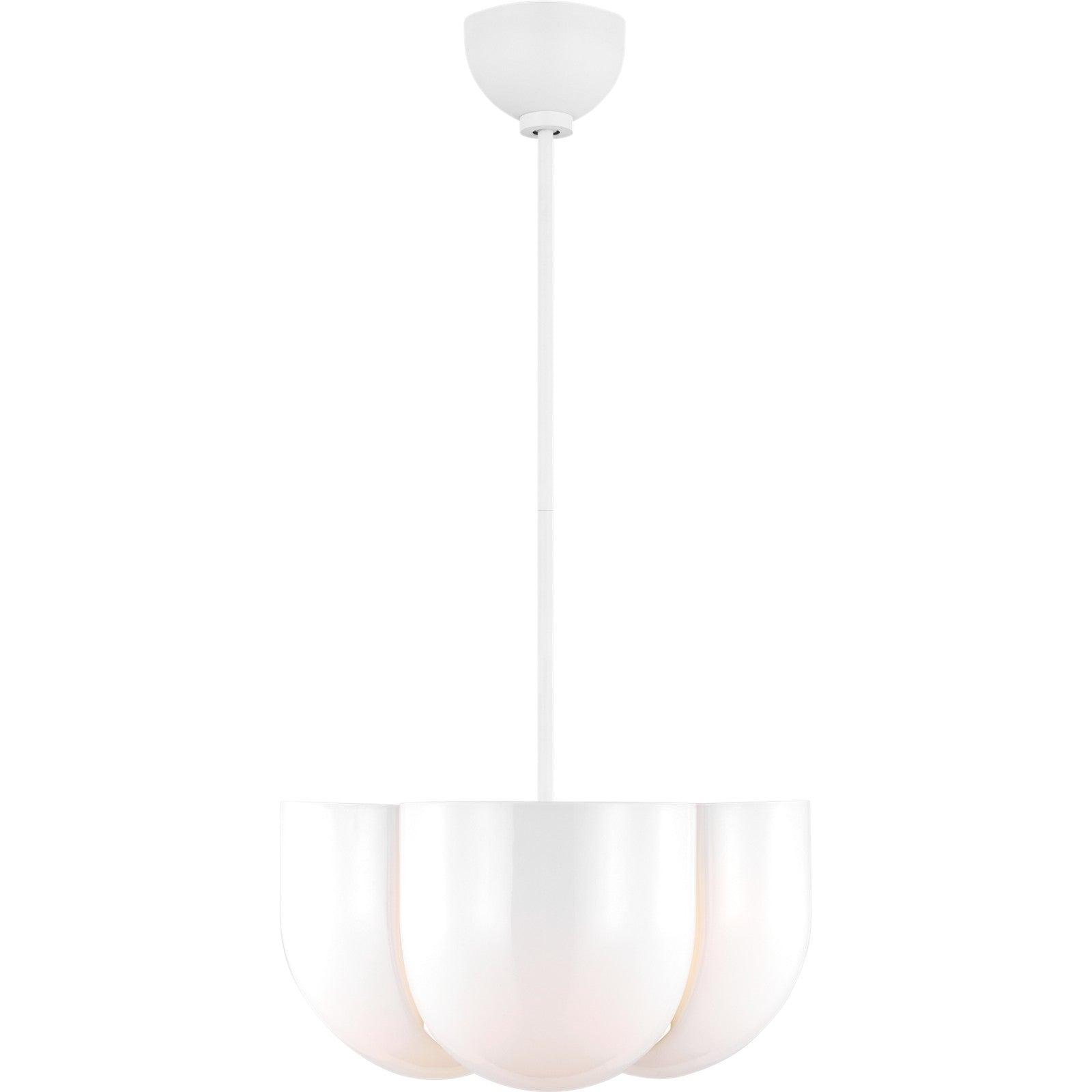 Cheverny Large Pendant Burnished Brass - Visual Comfort Ceiling Lights