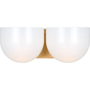 Cheverny Medium Vanity Burnished Brass - Visual Comfort Wall Lights