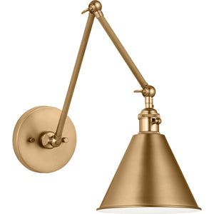 Salem Double Arm One Light Sconce Midnight Black - Visual Comfort Wall Lights