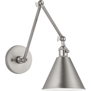 Salem Double Arm One Light Sconce Midnight Black - Visual Comfort Wall Lights