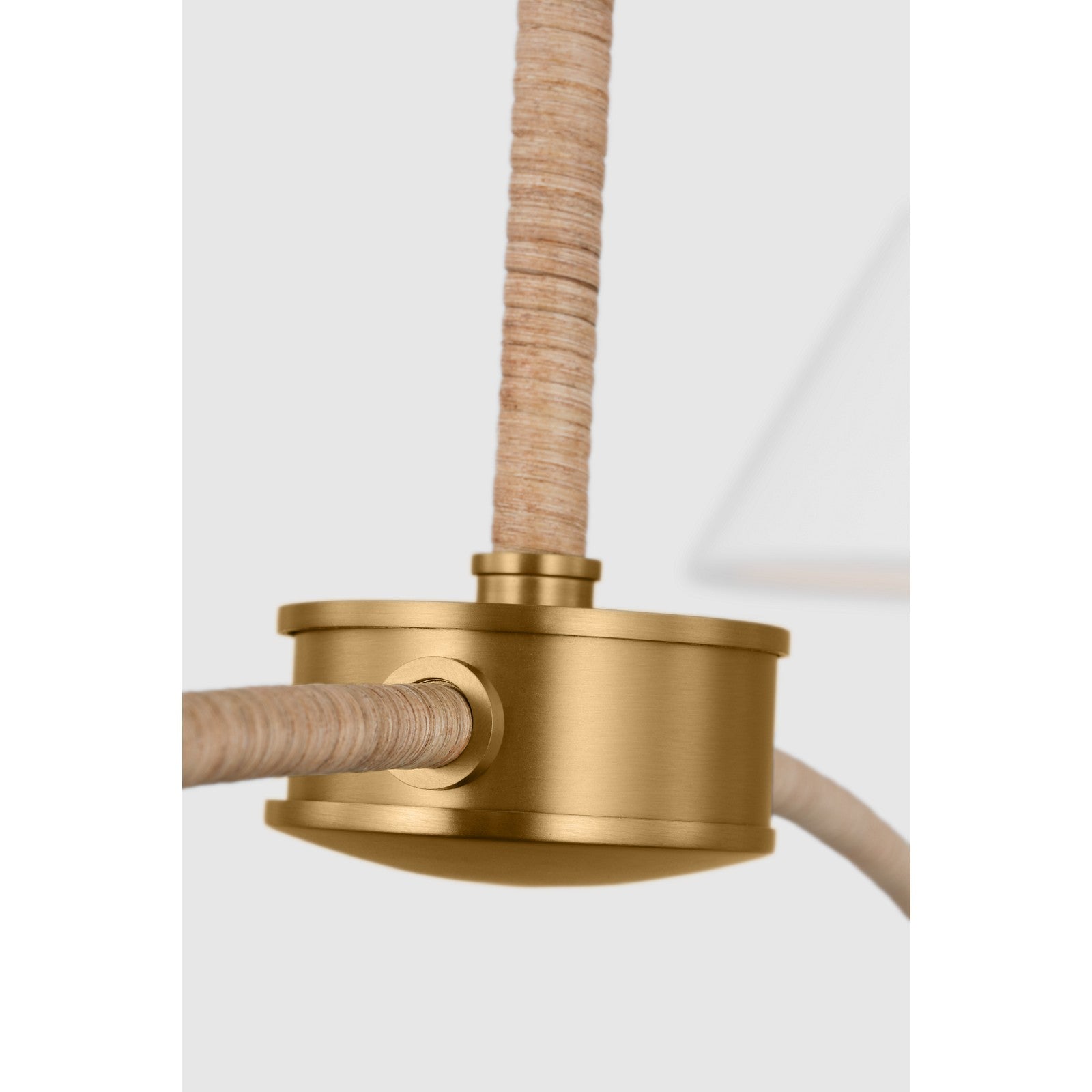 Laguna Large Linear Chandelier Burnished Brass - Visual Comfort Ceiling Lights