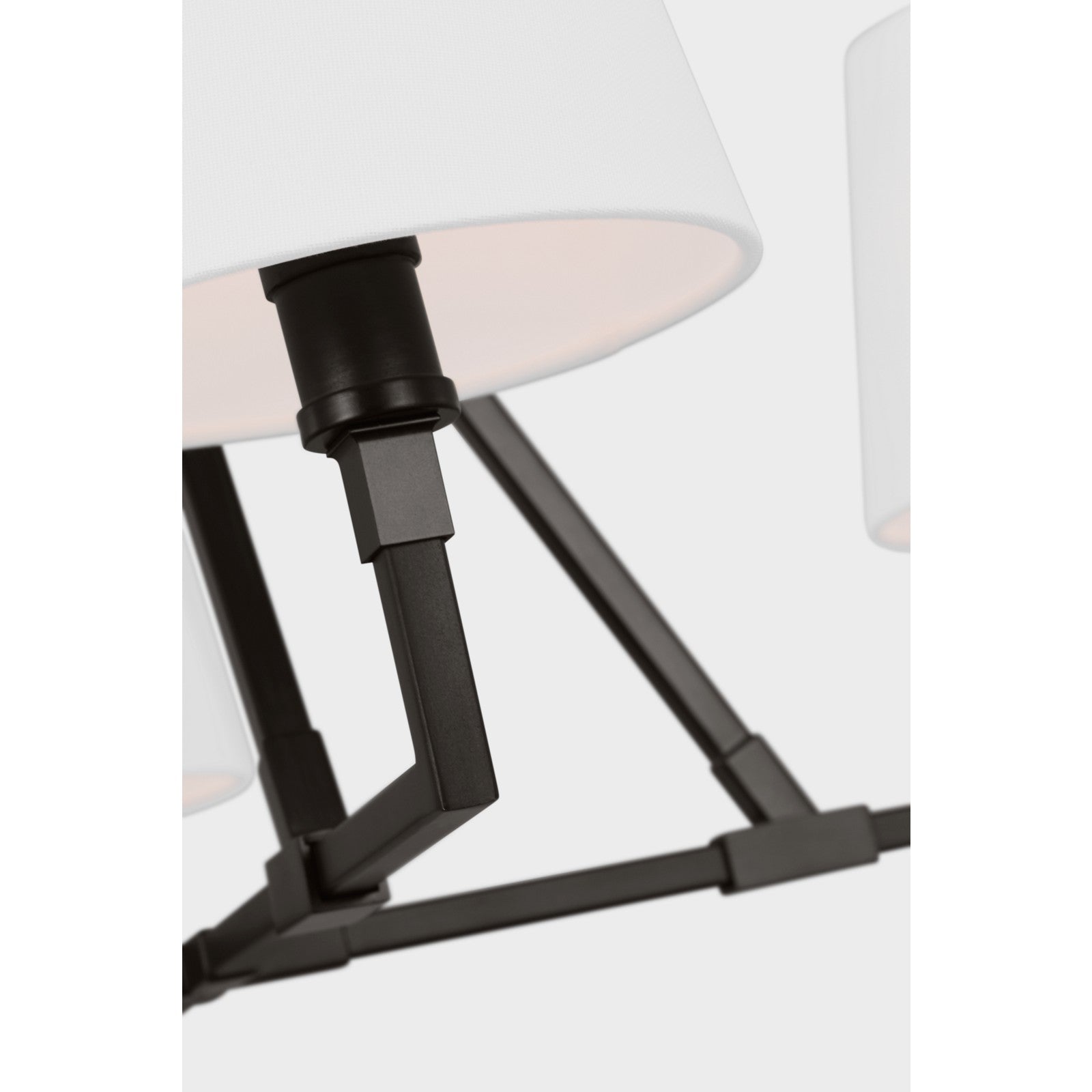 Perth Medium Chandelier Aged Iron - Visual Comfort Ceiling Lights