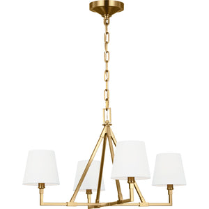 Perth Medium Chandelier Aged Iron - Visual Comfort Ceiling Lights