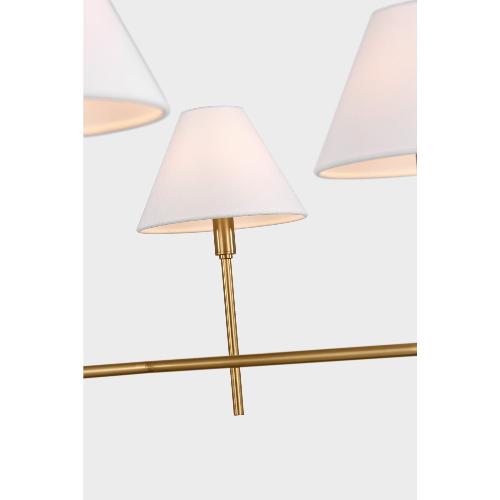 Ridgewood Extra Large Chandelier Burnished Brass - Visual Comfort Ceiling Lights