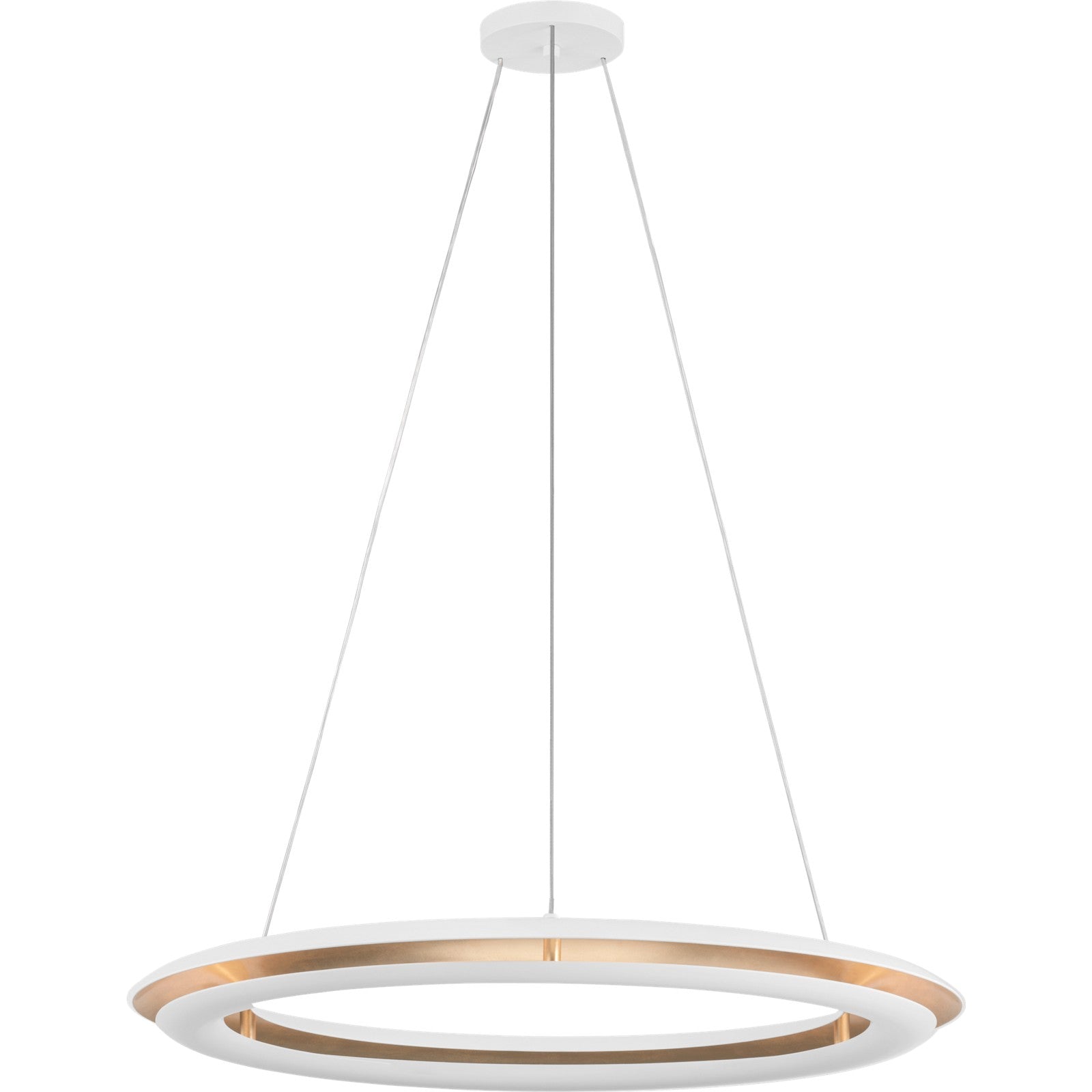 Cielo Medium Chandelier Matte White Bulbs Inc - Visual Comfort Ceiling Lights