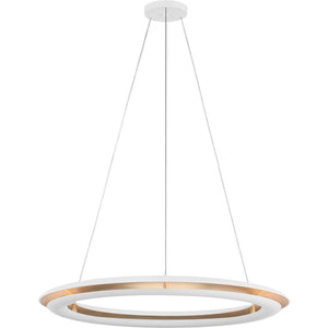 Cielo Medium Chandelier Matte White Bulbs Inc - Visual Comfort Ceiling Lights