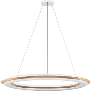 Cielo Large Chandelier Matte White Bulbs Inc - Visual Comfort Ceiling Lights