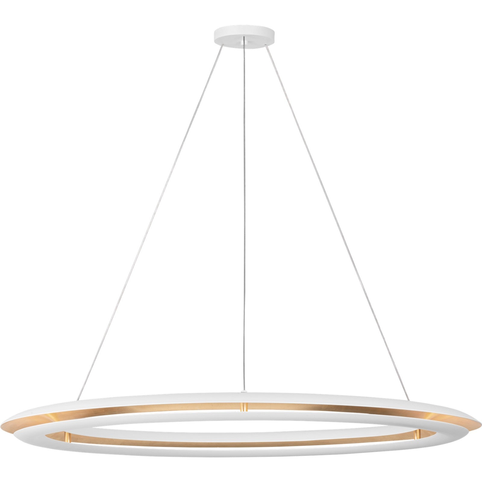 Cielo Extra Large Chandelier Matte White Bulbs Inc - Visual Comfort Ceiling Lights