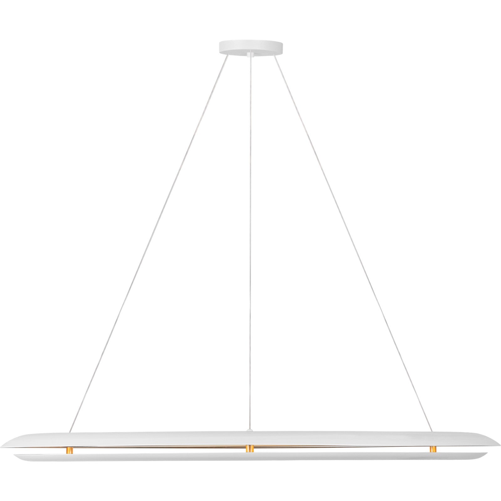 Cielo Extra Large Chandelier Matte White Bulbs Inc - Visual Comfort Ceiling Lights