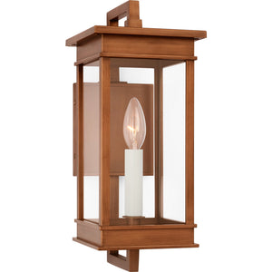 Cupertino Small Bracket Wall Lantern Natural Copper - Visual Comfort Outdoor Lighting