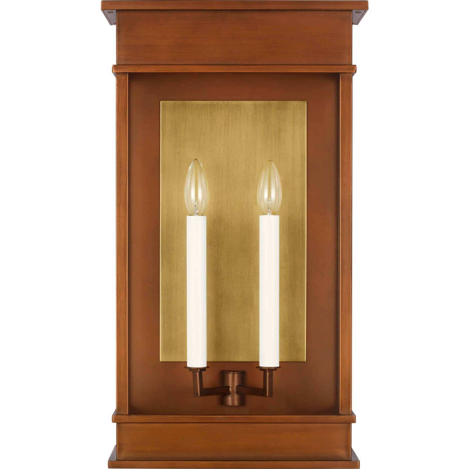 Cupertino Extra Large Wall Lantern Textured Black - Visual Comfort Outdoor Lighting