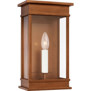 Cupertino Small Wall Lantern Textured Black - Visual Comfort Outdoor Lighting