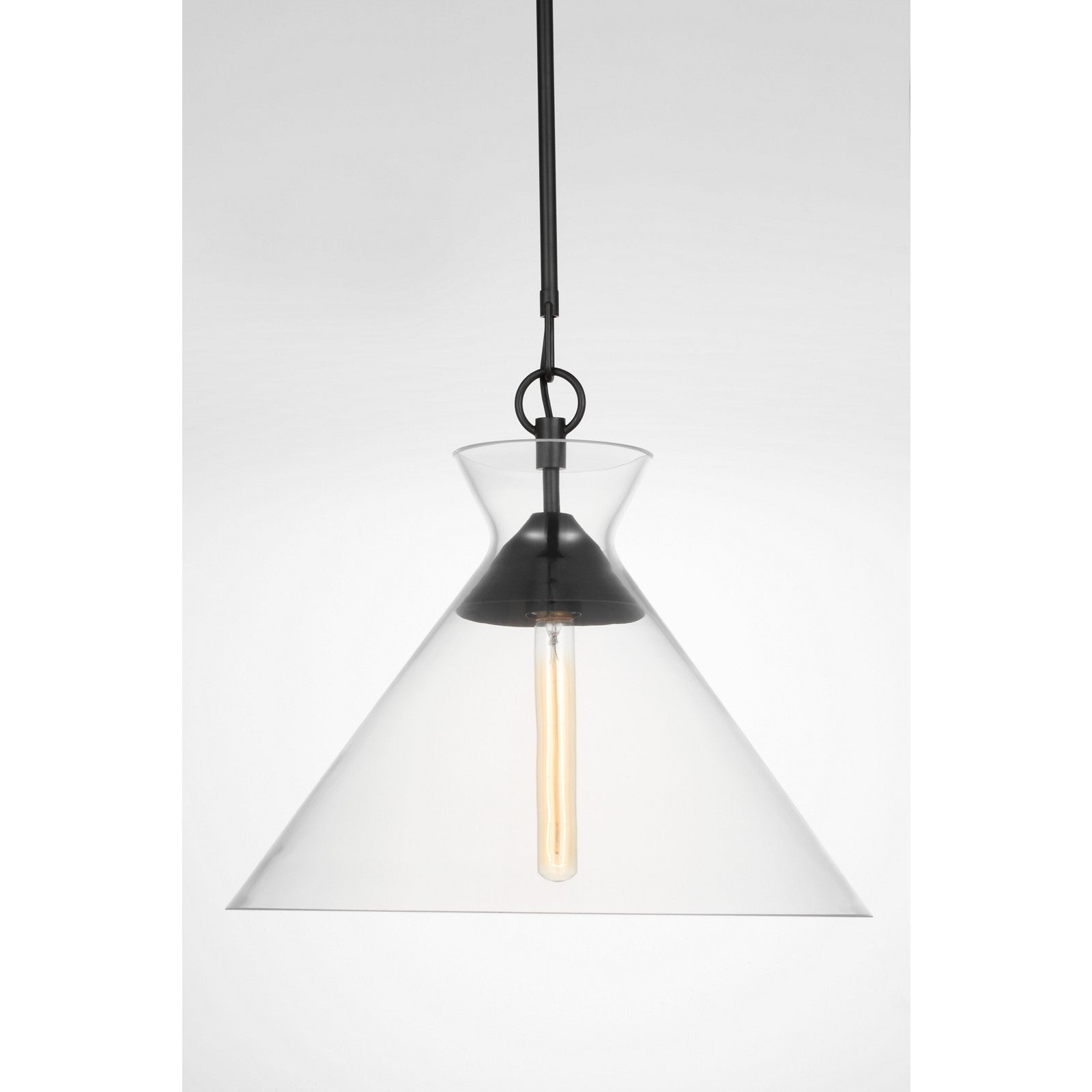 Atlantic Wide Pendant Burnished Brass - Visual Comfort Ceiling Lights