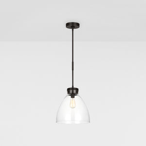 Garrett Wide Pendant in Burnished Brass - Visual Comfort Ceiling Lights