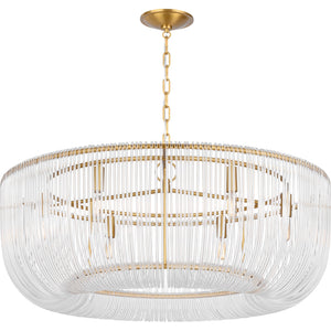 Pierce Large Pendant Burnished Brass - Visual Comfort Ceiling Lights