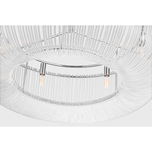 Pierce Large Pendant Burnished Brass - Visual Comfort Ceiling Lights