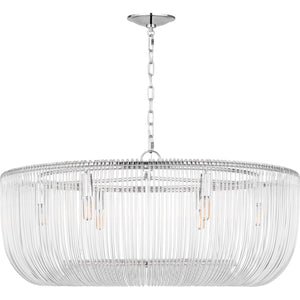 Pierce Large Pendant Burnished Brass - Visual Comfort Ceiling Lights
