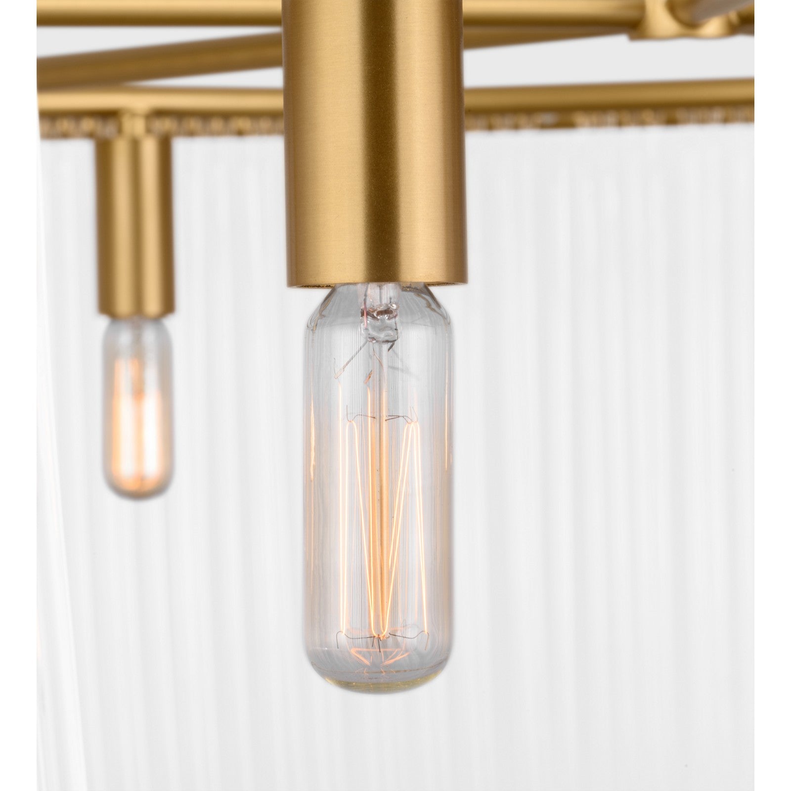 Pierce Extra Large Pendant Burnished Brass - Visual Comfort Ceiling Lights