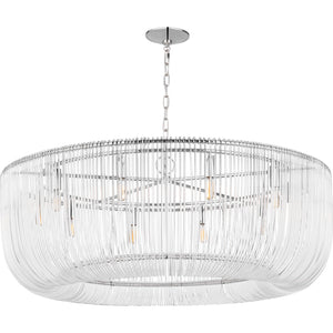 Pierce Extra Large Pendant Burnished Brass - Visual Comfort Ceiling Lights