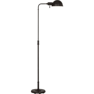 Belmont Large Task Floor Lamp Burnished Brass Bulbs Inc - Visual Comfort Floor Lamps
