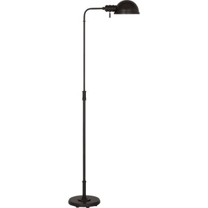 Belmont Large Task Floor Lamp Burnished Brass Bulbs Inc - Visual Comfort Floor Lamps