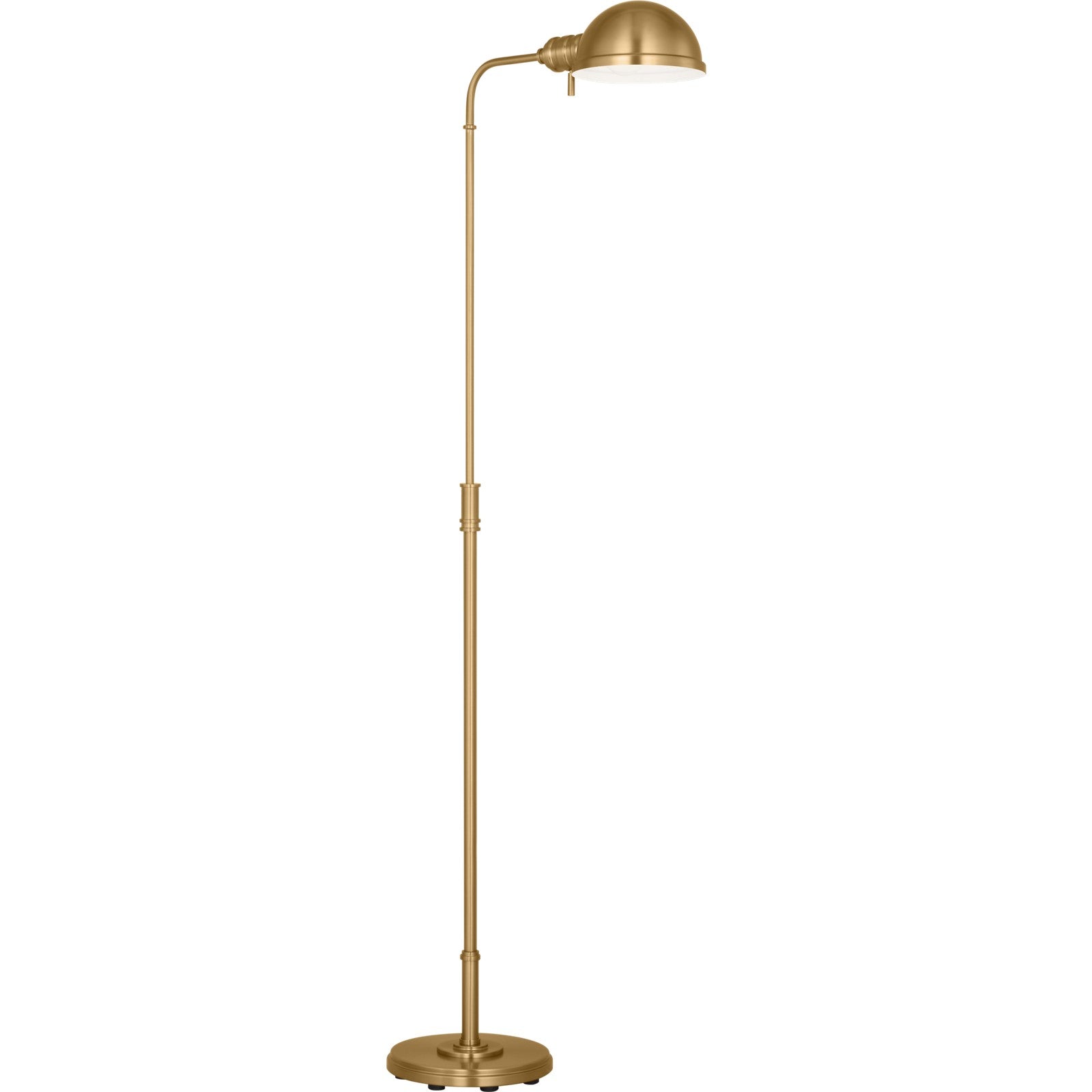 Belmont Large Task Floor Lamp Burnished Brass Bulbs Inc - Visual Comfort Floor Lamps