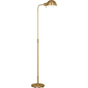 Belmont Large Task Floor Lamp Burnished Brass Bulbs Inc - Visual Comfort Floor Lamps