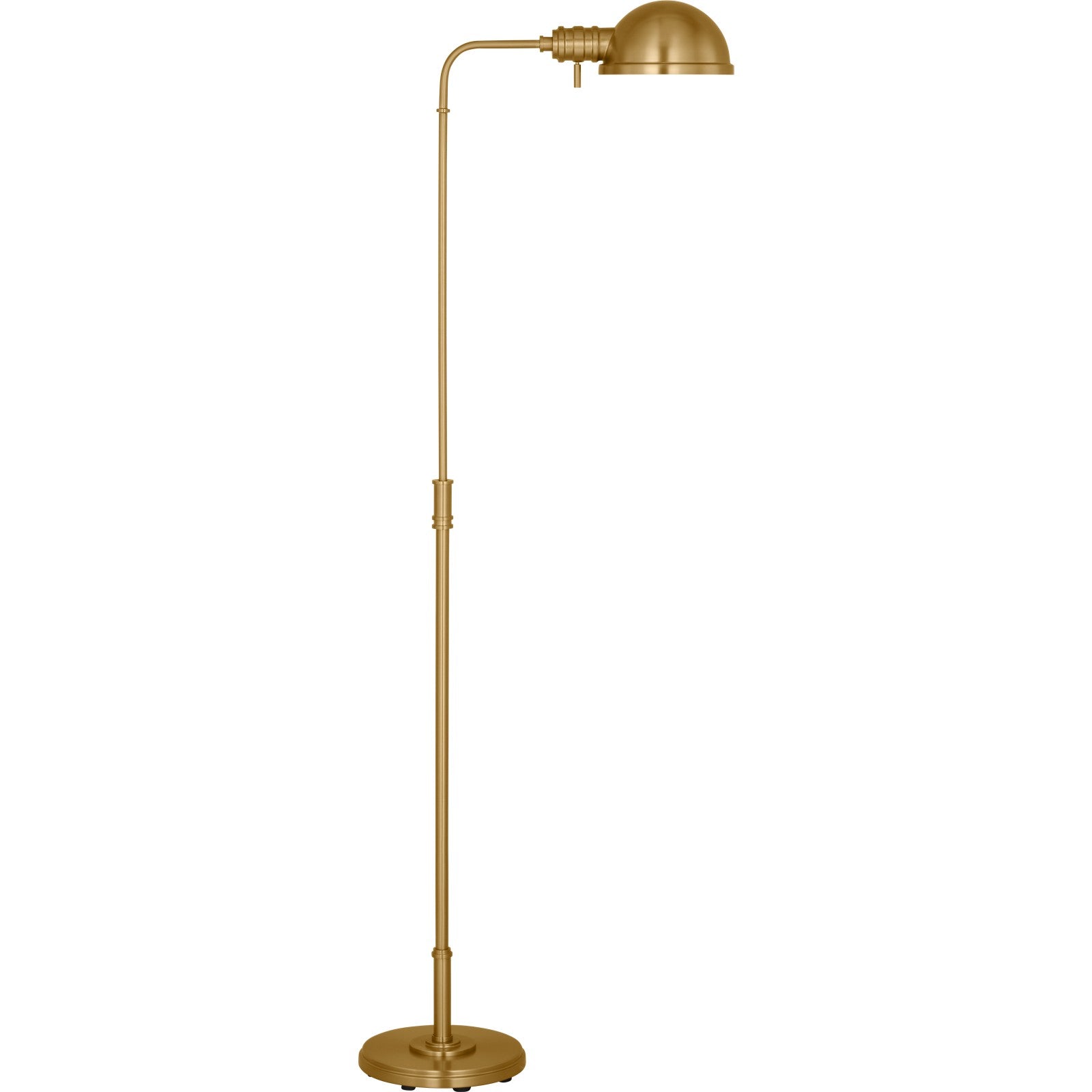 Belmont Large Task Floor Lamp Burnished Brass Bulbs Inc - Visual Comfort Floor Lamps