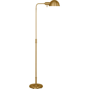 Belmont Large Task Floor Lamp Burnished Brass Bulbs Inc - Visual Comfort Floor Lamps