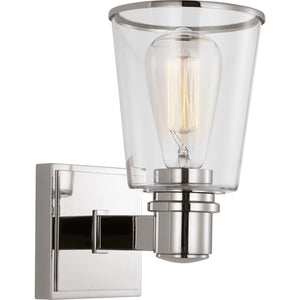 Alessa Sconce Burnished Brass - Visual Comfort Wall Lights