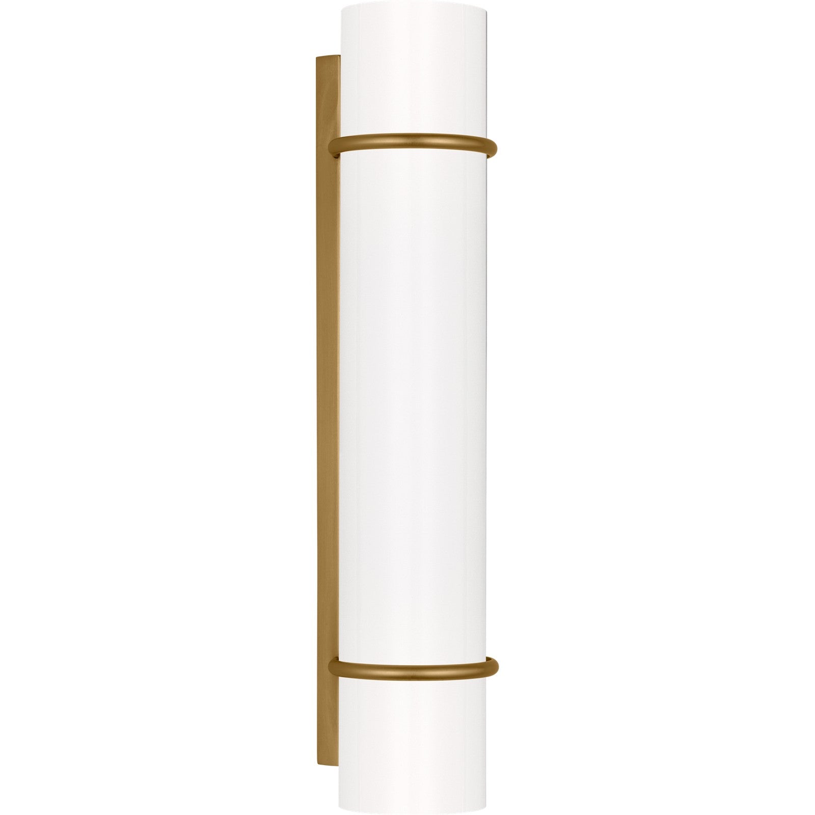Amelie Small Vanity Aged Iron Bulbs Inc - Visual Comfort Wall Lights