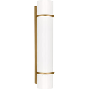 Amelie Small Vanity Aged Iron Bulbs Inc - Visual Comfort Wall Lights