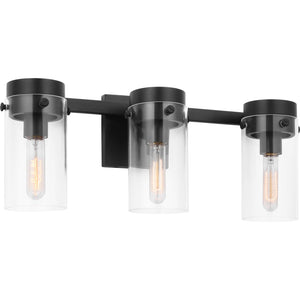Garrett 3 - Light Vanity in Polished Nickel - Visual Comfort Wall Lights