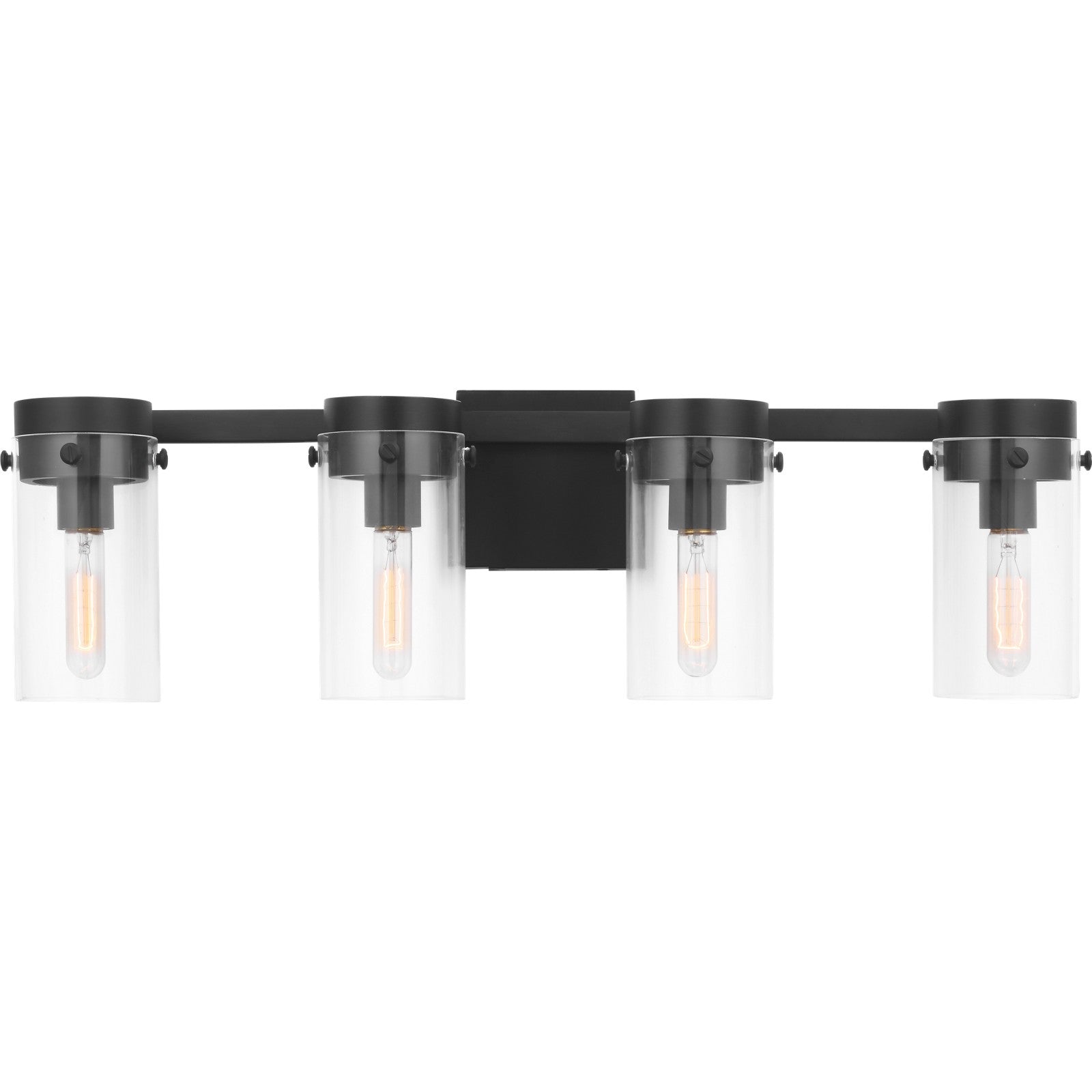 Garrett 4 - Light Vanity in Burnished Brass - Visual Comfort Wall Lights