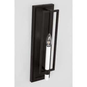 Marston Tall Sconce Burnished Brass - Visual Comfort Wall Lights