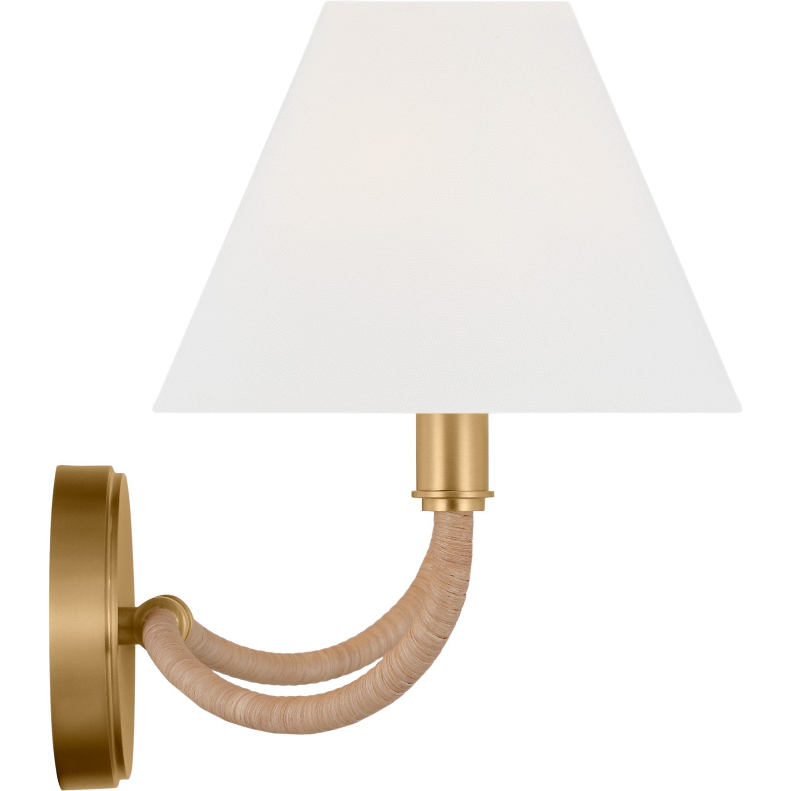 Laguna Double Sconce Burnished Brass - Visual Comfort Wall Lights