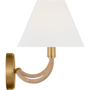 Laguna Double Sconce Burnished Brass - Visual Comfort Wall Lights