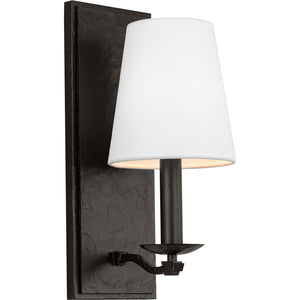 Wellen Medium Sconce Aged Iron - Visual Comfort Wall Lights