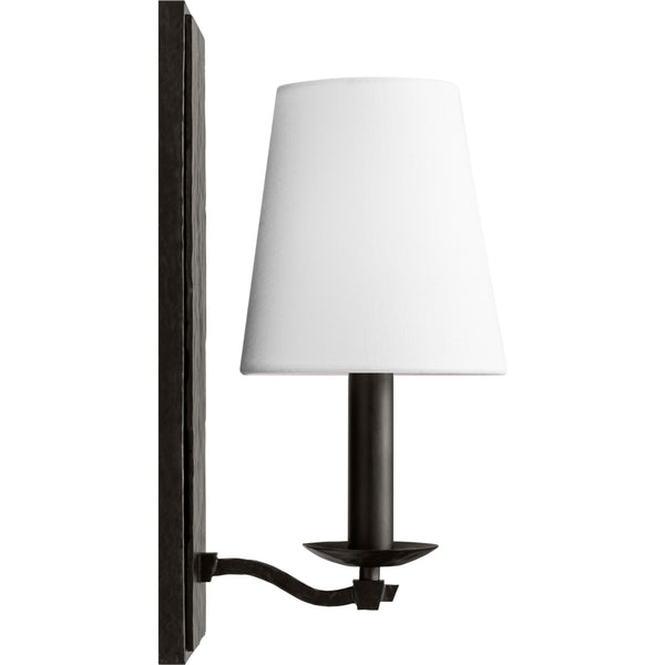 Wellen Medium Sconce Aged Iron - Visual Comfort Wall Lights