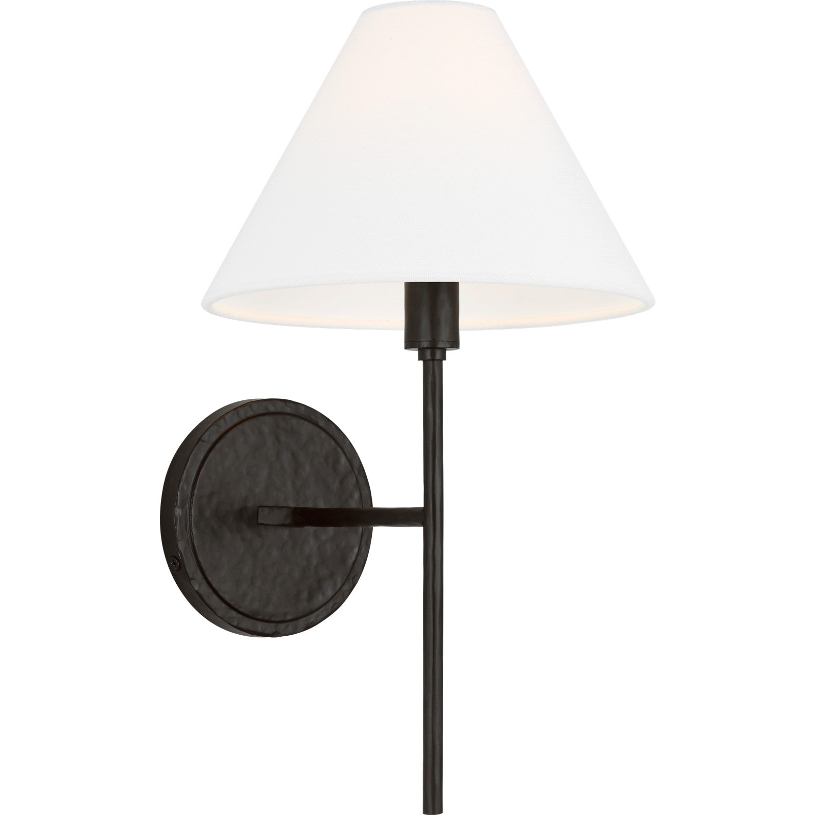 Ridgewood Small Sconce Aged Iron - Visual Comfort Wall Lights