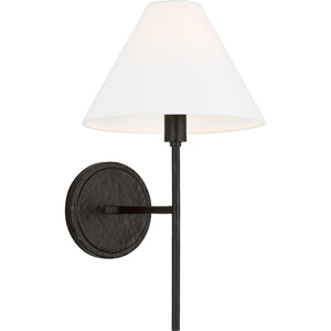 Ridgewood Small Sconce Aged Iron - Visual Comfort Wall Lights