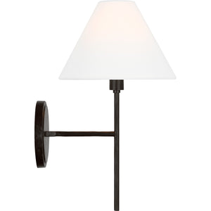 Ridgewood Small Sconce Aged Iron - Visual Comfort Wall Lights