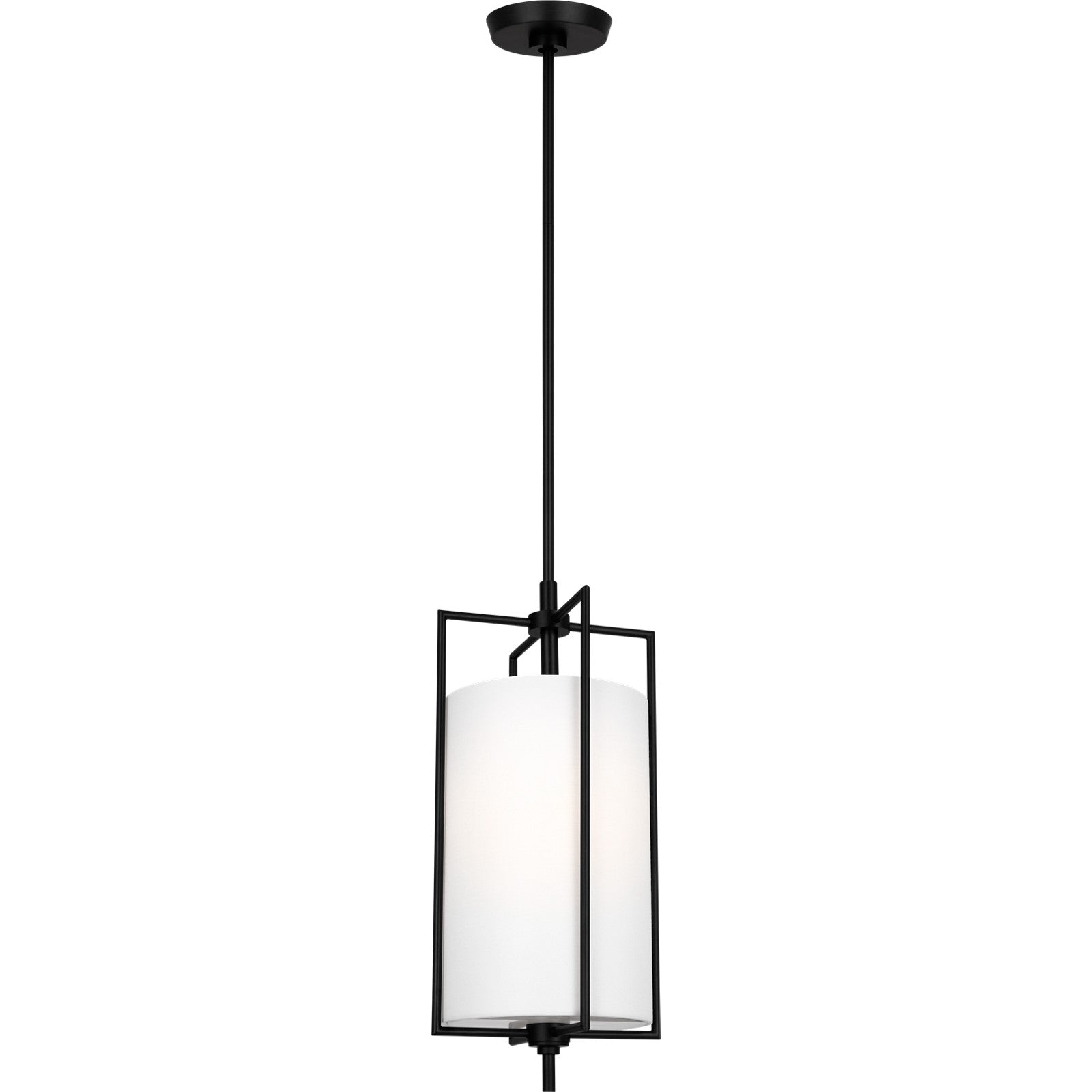 Perno Small Hanging Shade Burnished Brass - Visual Comfort Ceiling Lights