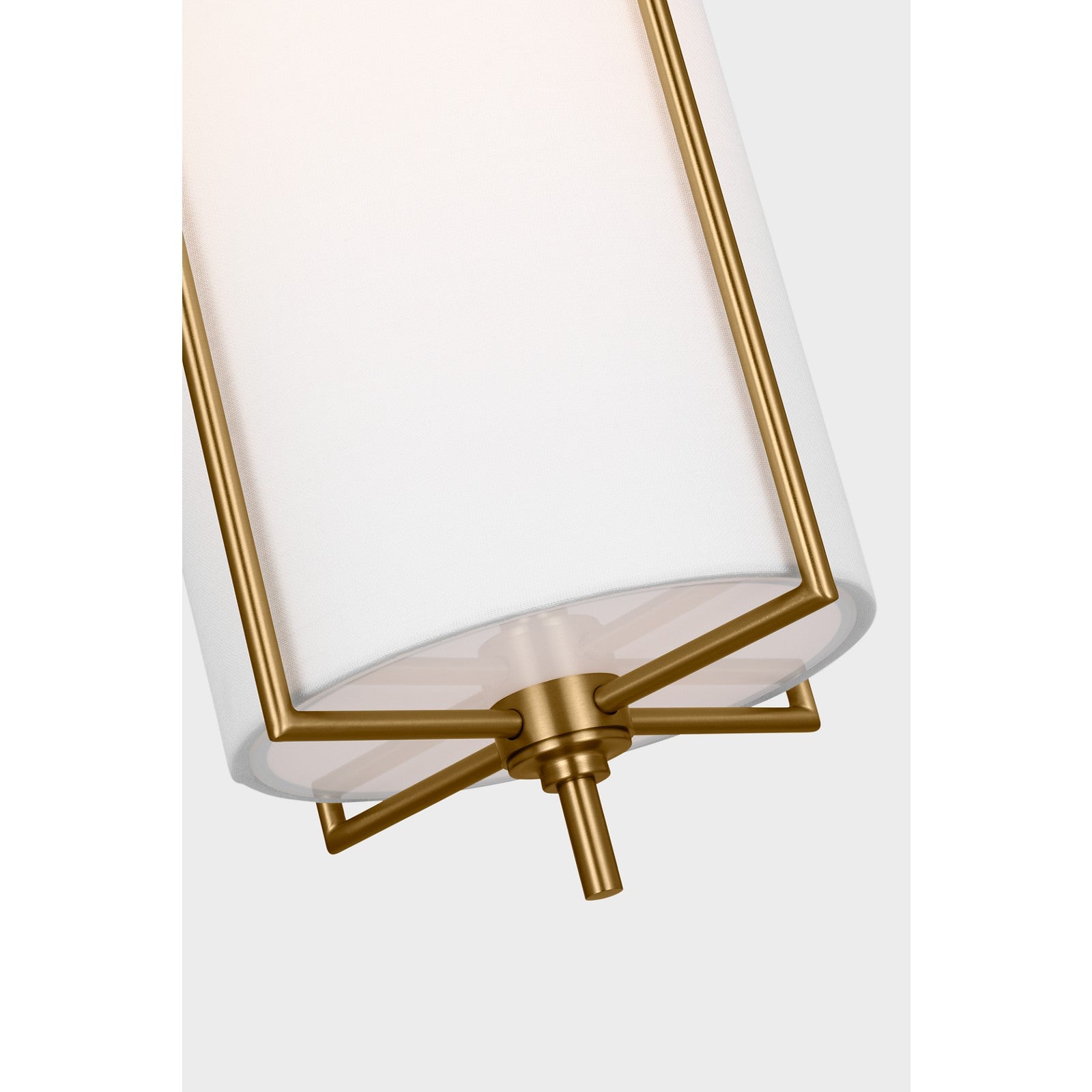 Perno Small Hanging Shade Burnished Brass - Visual Comfort Ceiling Lights