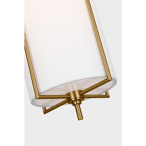 Perno Small Hanging Shade Burnished Brass - Visual Comfort Ceiling Lights