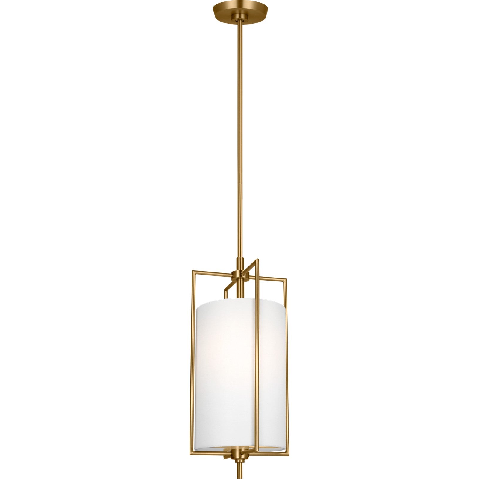 Perno Small Hanging Shade Burnished Brass - Visual Comfort Ceiling Lights