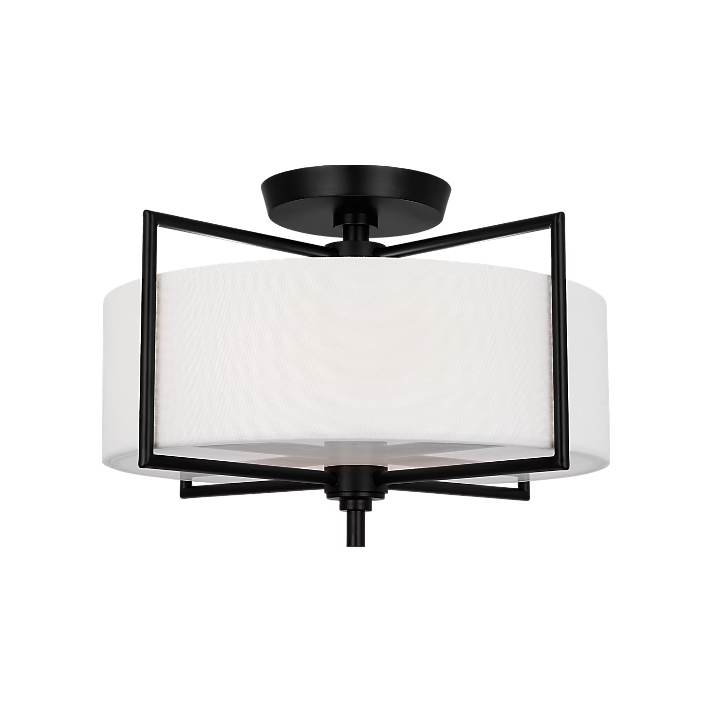 Perno Medium Semi-Flush Mount