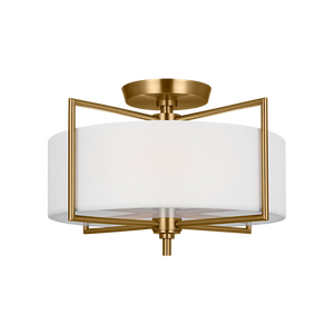 Perno Medium Semi-Flush Mount